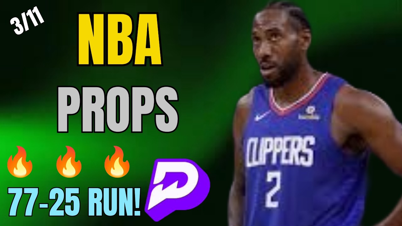 (77-25 RUN!🔥) BEST NBA PRIZEPICKS WEDNESDAY 3/11/26 | FREE PICKS | PLAYER PROPS TODAY | INSANE RUN!