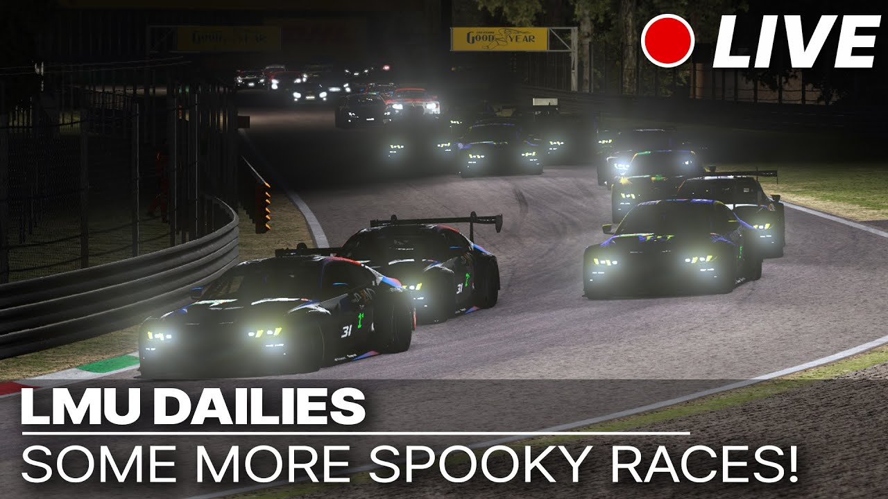 More spooky LMU Dailies! | VRS DFP20 on NextGen FFB - let's check | LMU Live?
