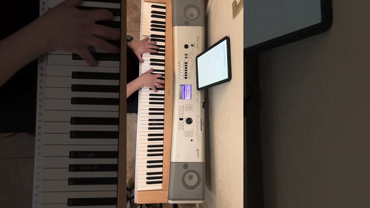 “When the redeemed our gathering in”￼ chord progression tutorial