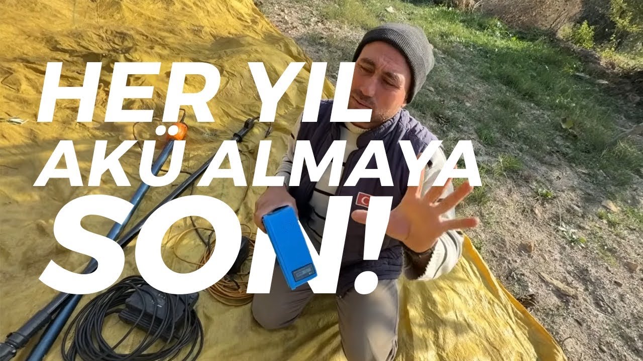Her Yıl Akü Almaya SON - Zeytinci İçin Büyük Kolaylık - LiFePo4 Batarya