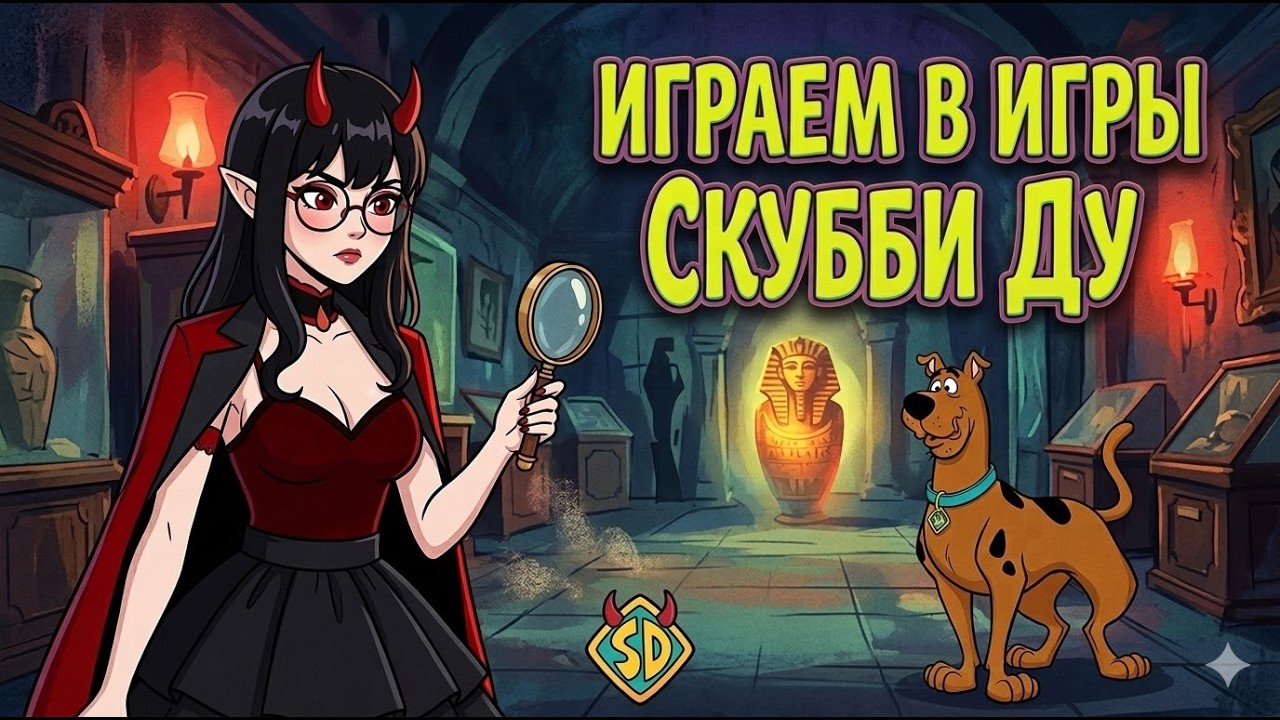 Играем в игры Scooby Doo