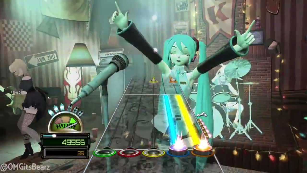 Raw Guitar Hero with mods