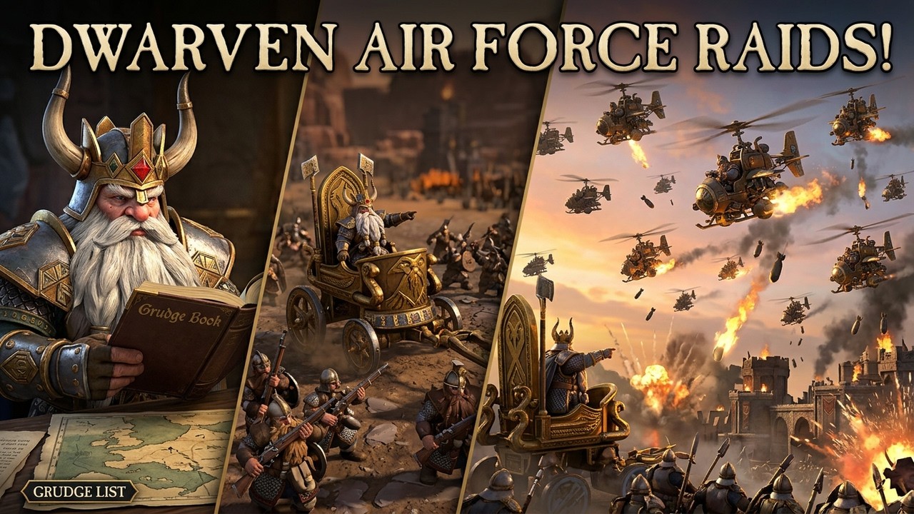 Dwarven Air Force Raids! | The One Grudge Too Far!