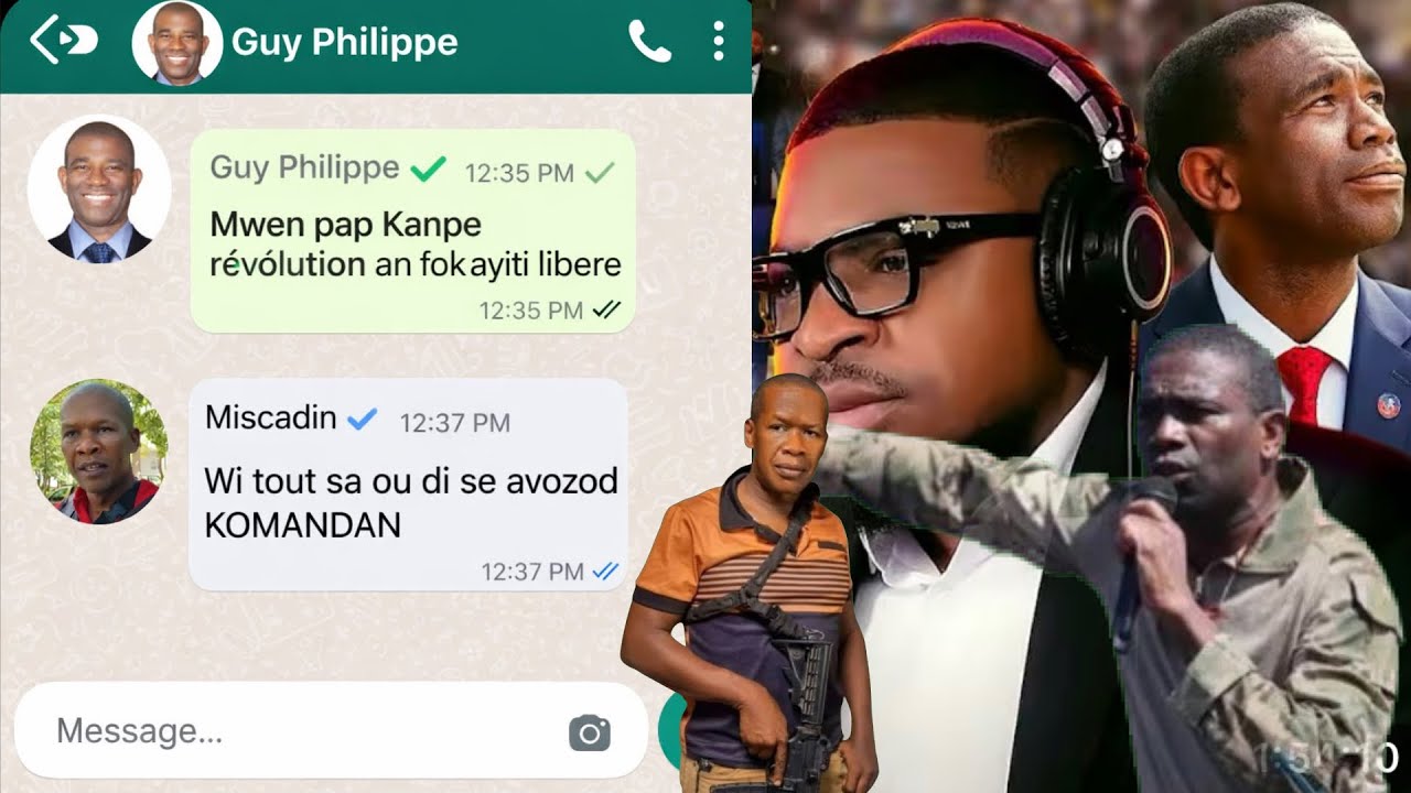 17 Février GUY PHILIPPE MISCADIN ATAKE CPT  MARTELY RETOUNEN ANKO ANKO CPT PRAN KOU 