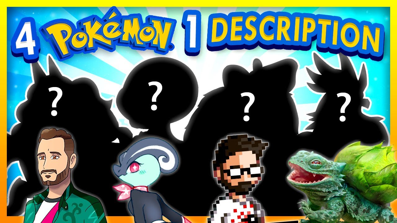 4 Artists Design Pokemon From The Same Description #3