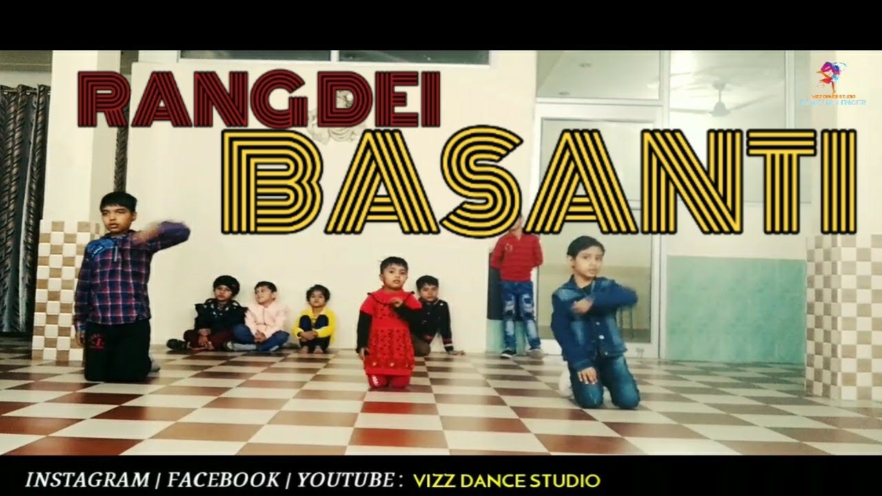 Rang DE Basanti | kids Dance | VIZZ DANCE STUDIO