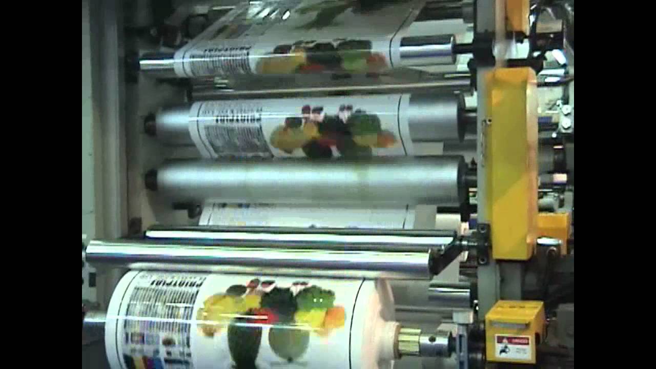 Flexo Printing Press - 6 colors 150M/Min.