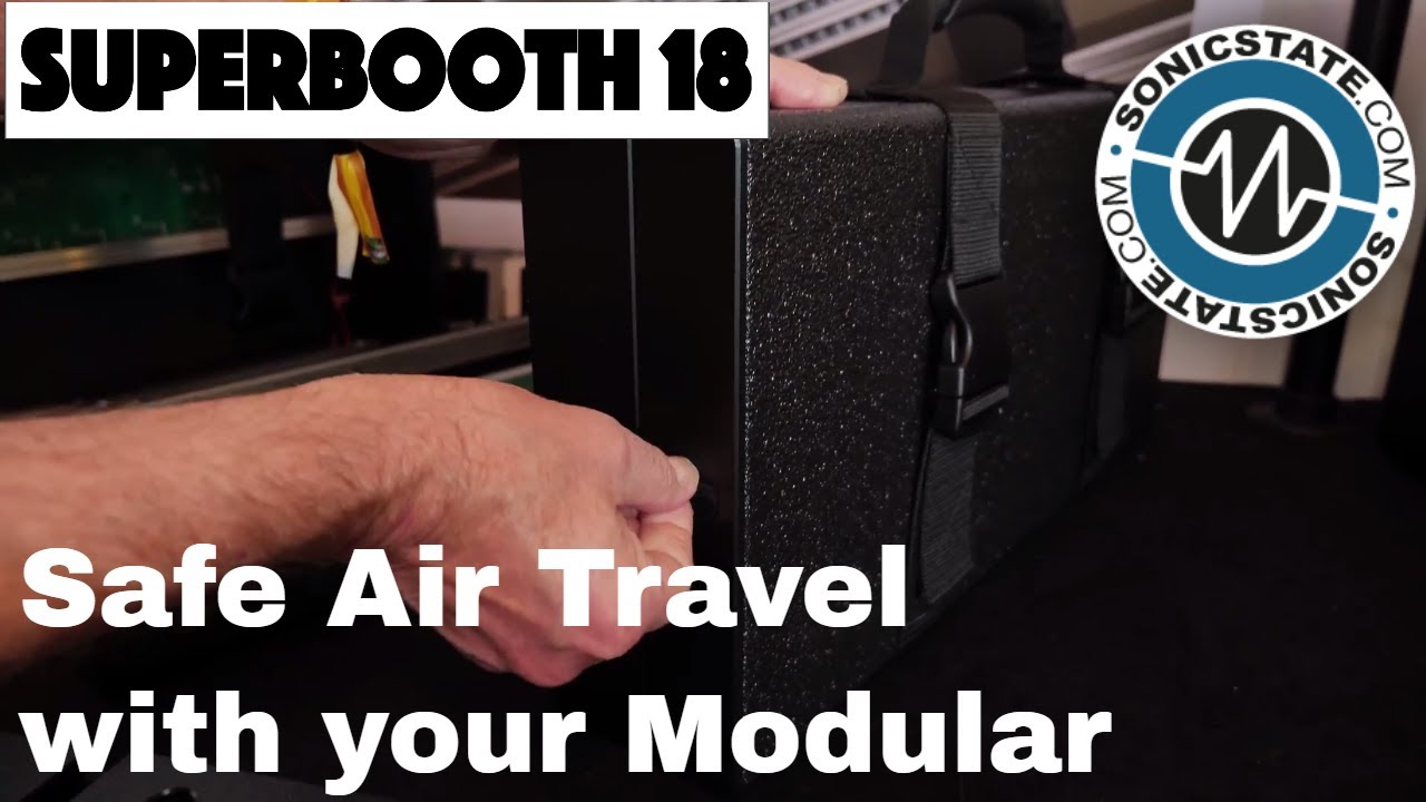 Superbooth 2018: Airline Friendly Eurorack Case from Submodular Systems