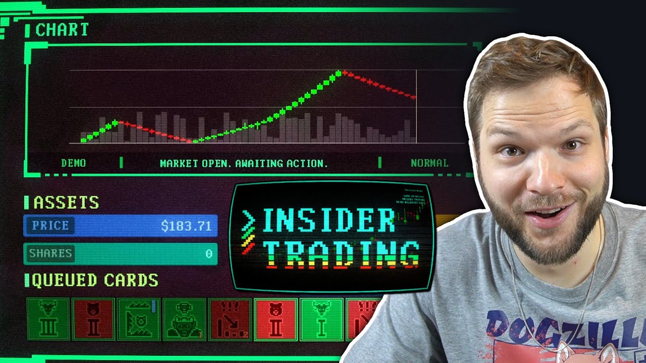 Stock Market Roguelike?! Trading like a US Senator — Insider Trading Demo