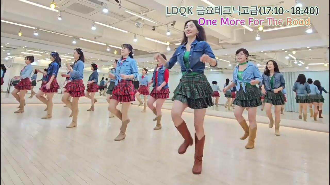 One More For The Road Line Dance l Improver l 원 모어 포 더 로드 라인댄스 l Linedancequeen l Junghye Yoon 