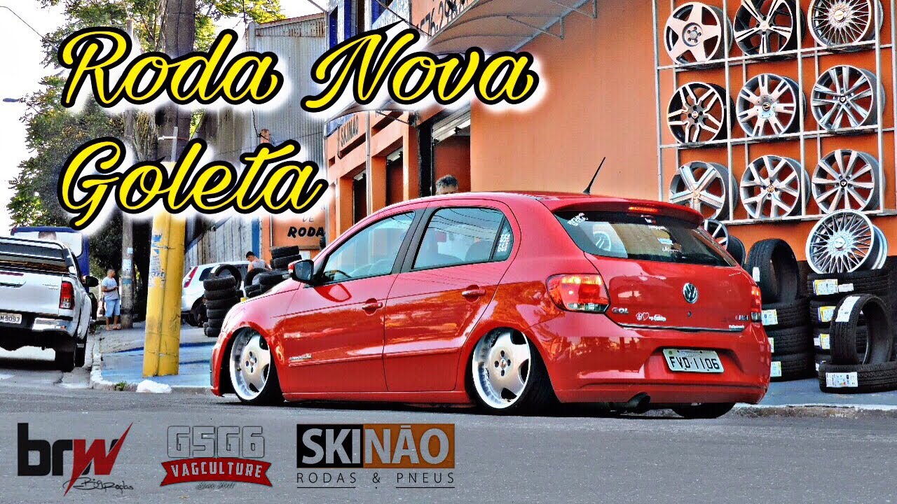 Gol G6 I Rodas Brw 1320 Réplica Mercedes AMG Monobloco  17” Tala 7 I Suspensão a Ar