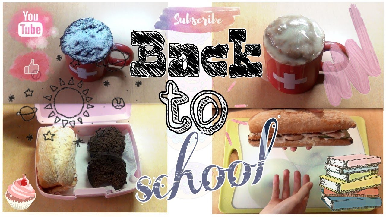 BACK TO SCHOOL//ЗАВТРАКИ и ЛАНЧИ В ШКОЛУ//