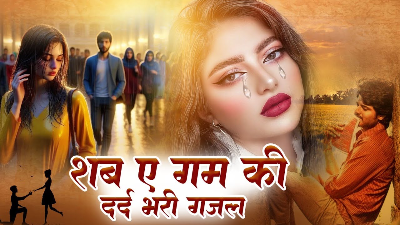 शब ए गम की दर्द भरी गजल | Arshad Kamli | Dard Bhare Ghazal | Gam Ke Gane | Nonstop New Ghazal 2025