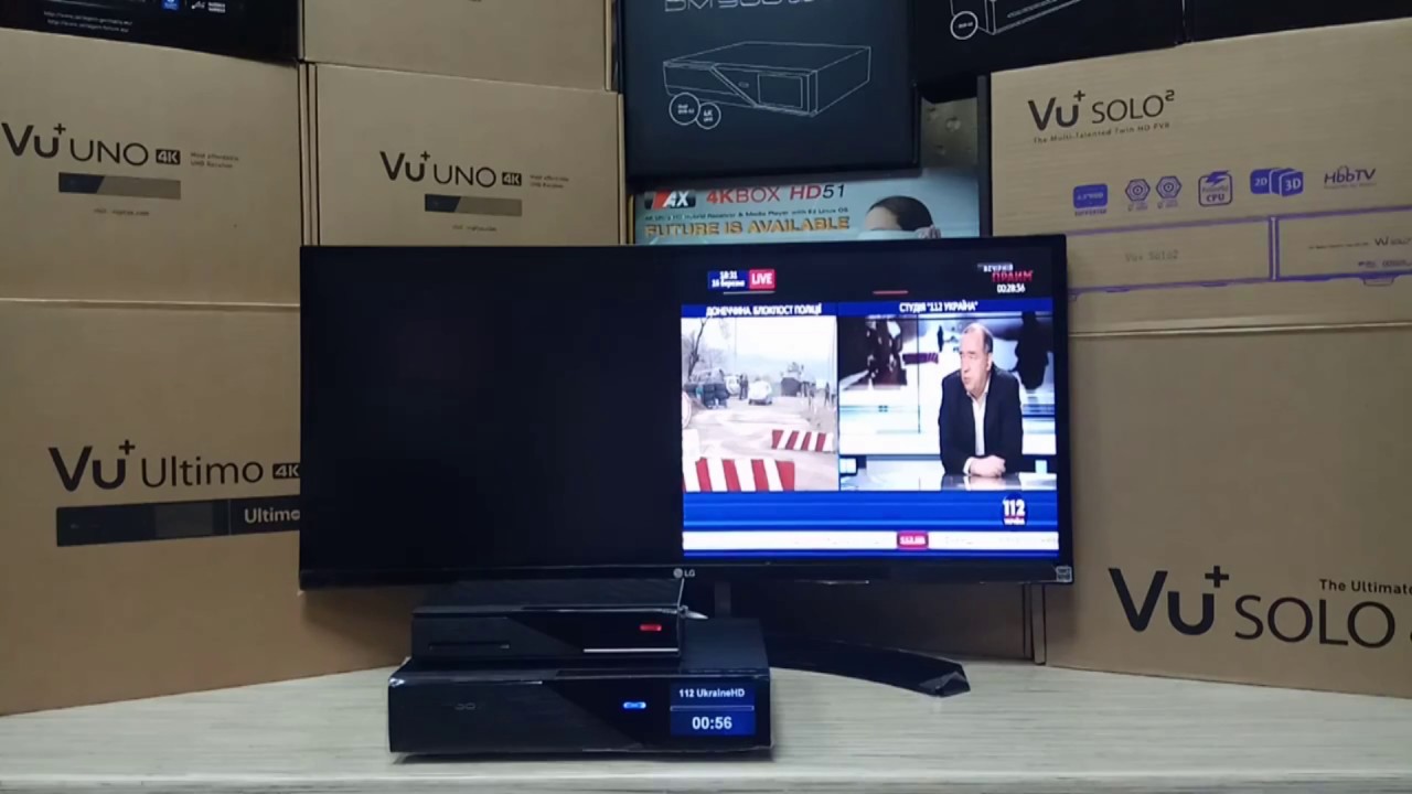 Dreambox DM900 Ultra HD & Dreambox DM520 HD - одновременное включение.