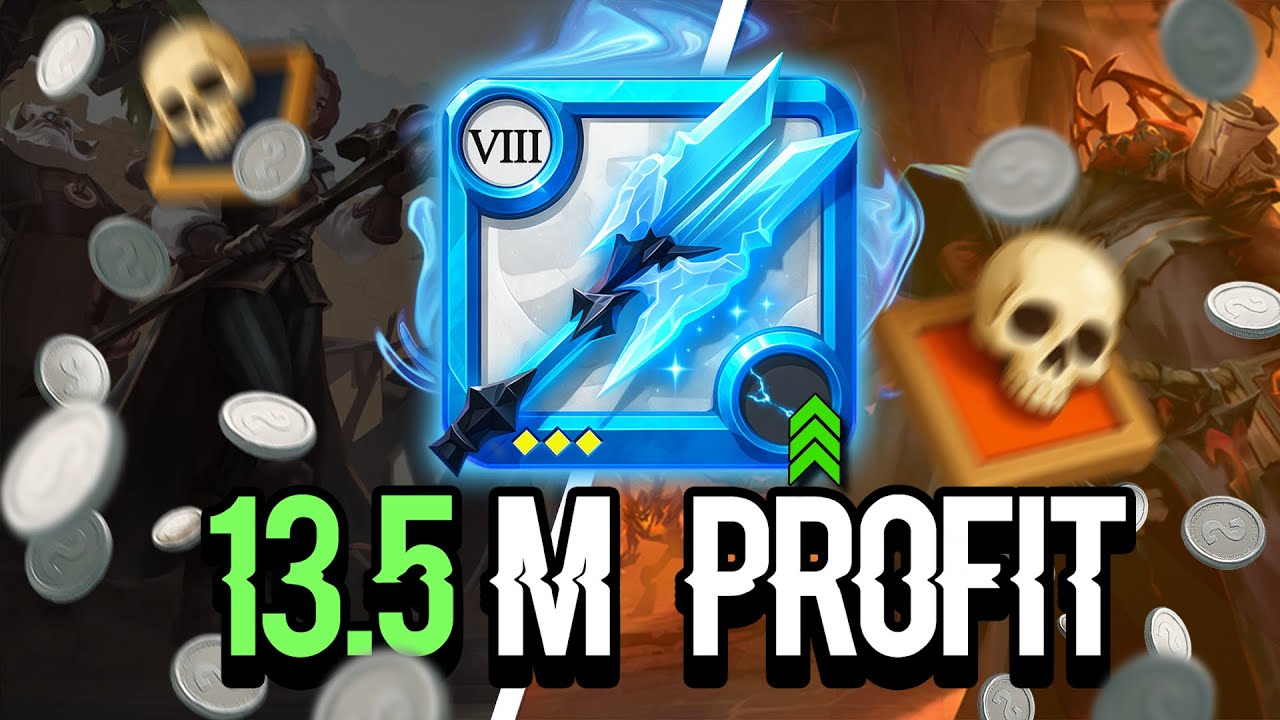 Farm MAX de Silver avec un seul Build en SOLO ► Albion online