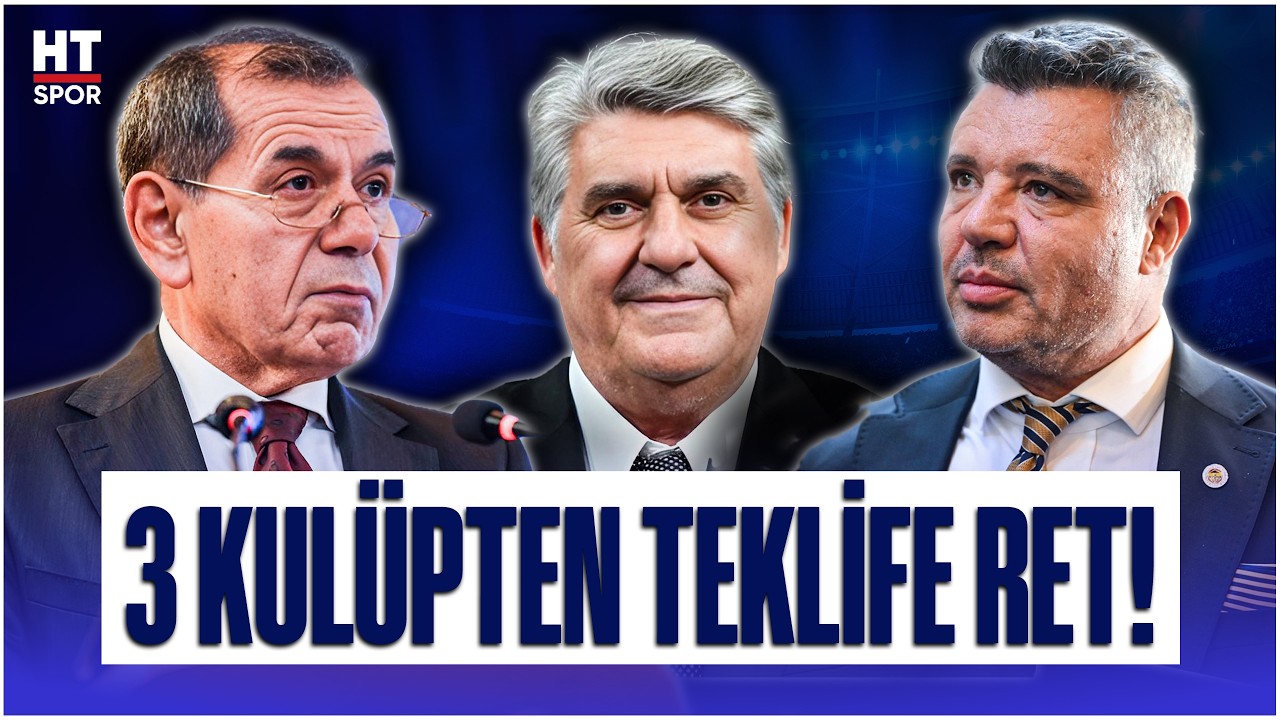 14 Kulüp evet oyu verirken, 3 büyüklerden teklife ret!