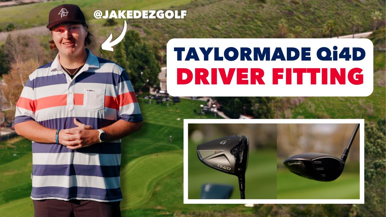 Is TaylorMade BACK? // Qi4D Driver Fitting Feat. @jakedezgolf