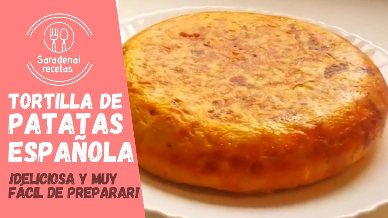 ⚠️TORTILLA DE PATATA CON CHORIZO Y CEBOLLA. AUTÉNTICA RECETA DE TORTILLA ESPAÑOLA [2022]