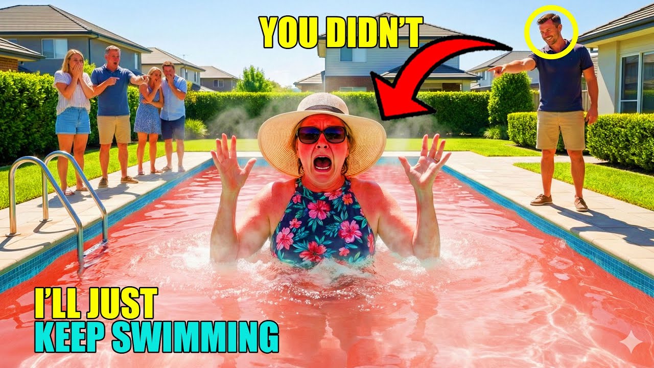 Karen Kept Using My Pool When I Was Away, So I Overheated It to 105°F