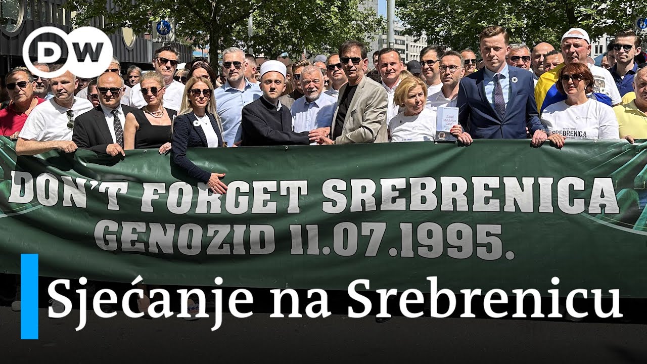 Marš šutnje u Dortmundu – Srebrenica se ne smije zaboraviti