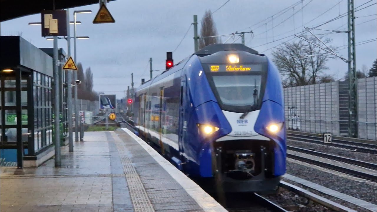 NEB | Mitfahrt in der kompletten RB27 von Groß Schönebeck bis Berlin Karow in der BR 563 004-5