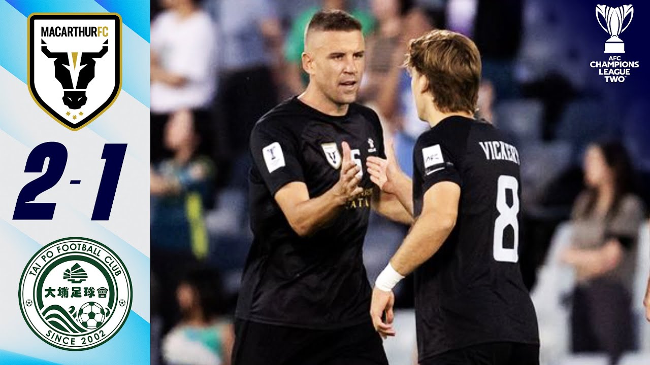 Vickery brace secures early ROUND OF 16 SPOT | Macarthur FC 🇦🇺 vs Tai Po FC 🇭🇰 | Highlights ACL Two&trade;