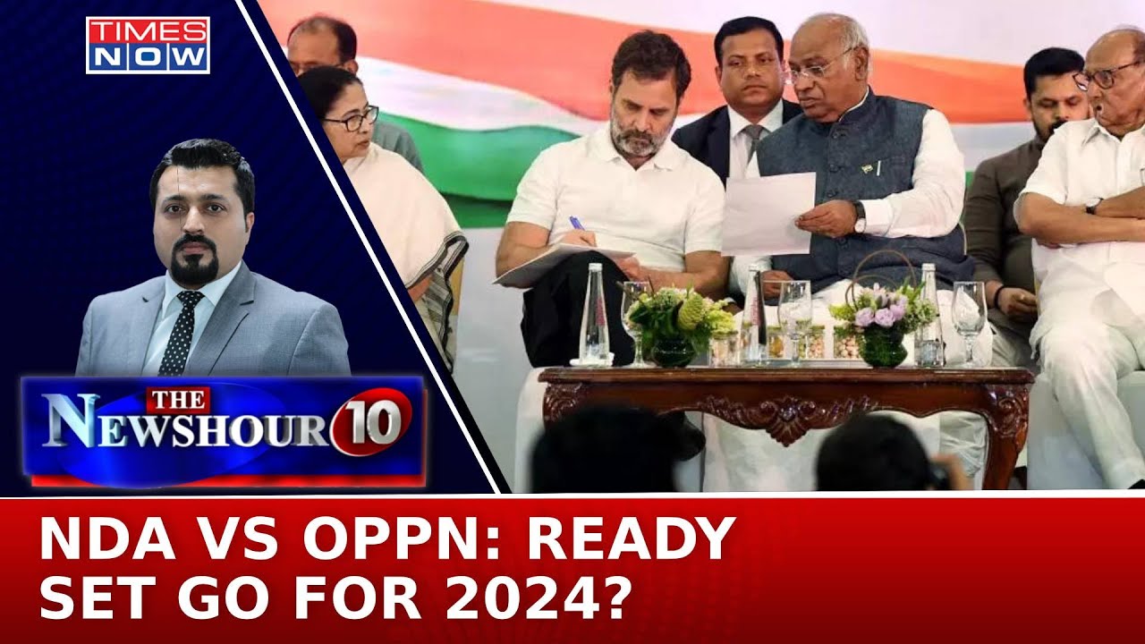 Lok Sabha Elections : High-Stake Showdown: NDA Vs. Opposition Unity In 2024 Polls? | NewsHour Agenda