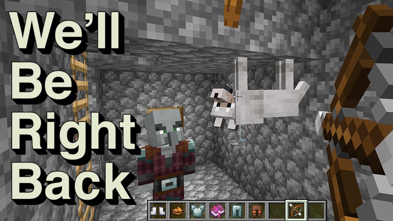 We'll Be Right Back Minecraft: Haha funny game (God Craft)