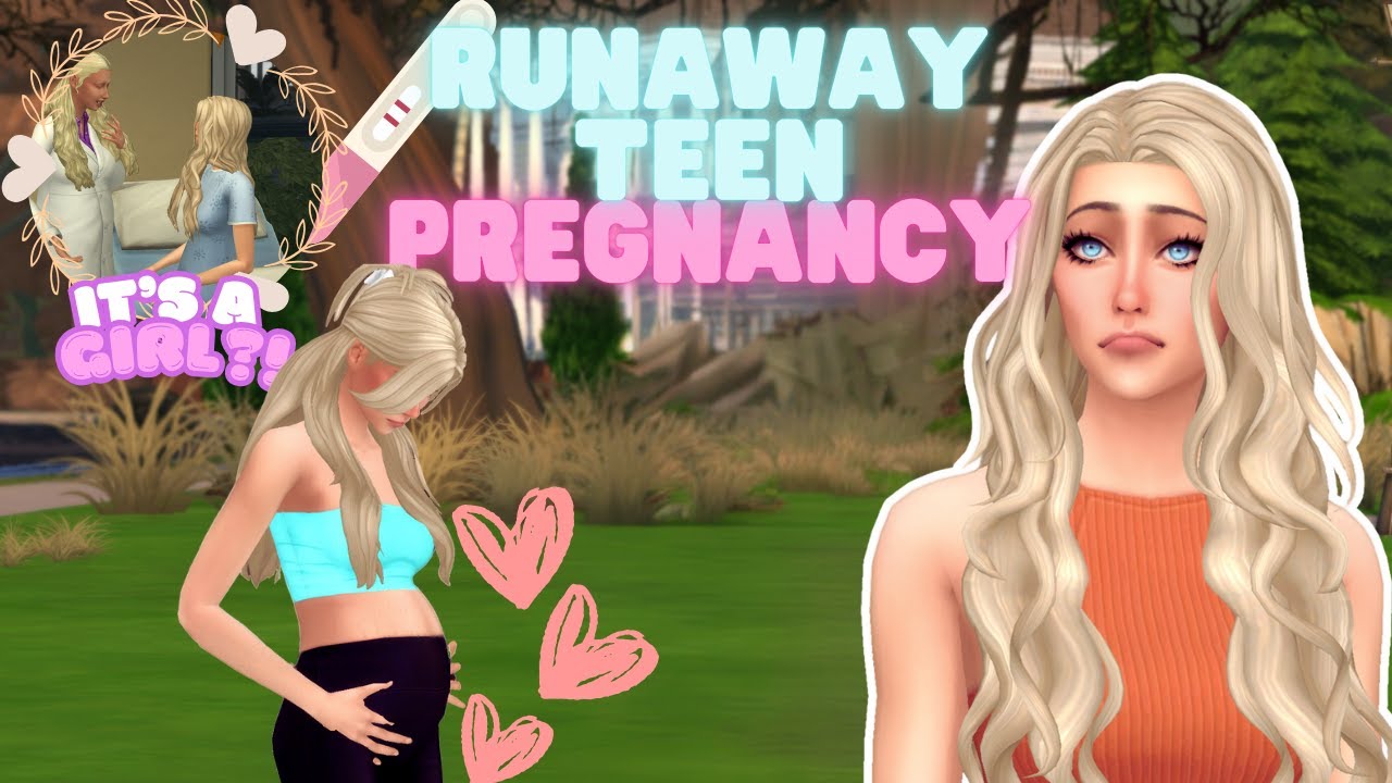 Homeless, Heartbroken & Pregnant🍼✨💔 | The Sims 4: Runaway Teen Challenge