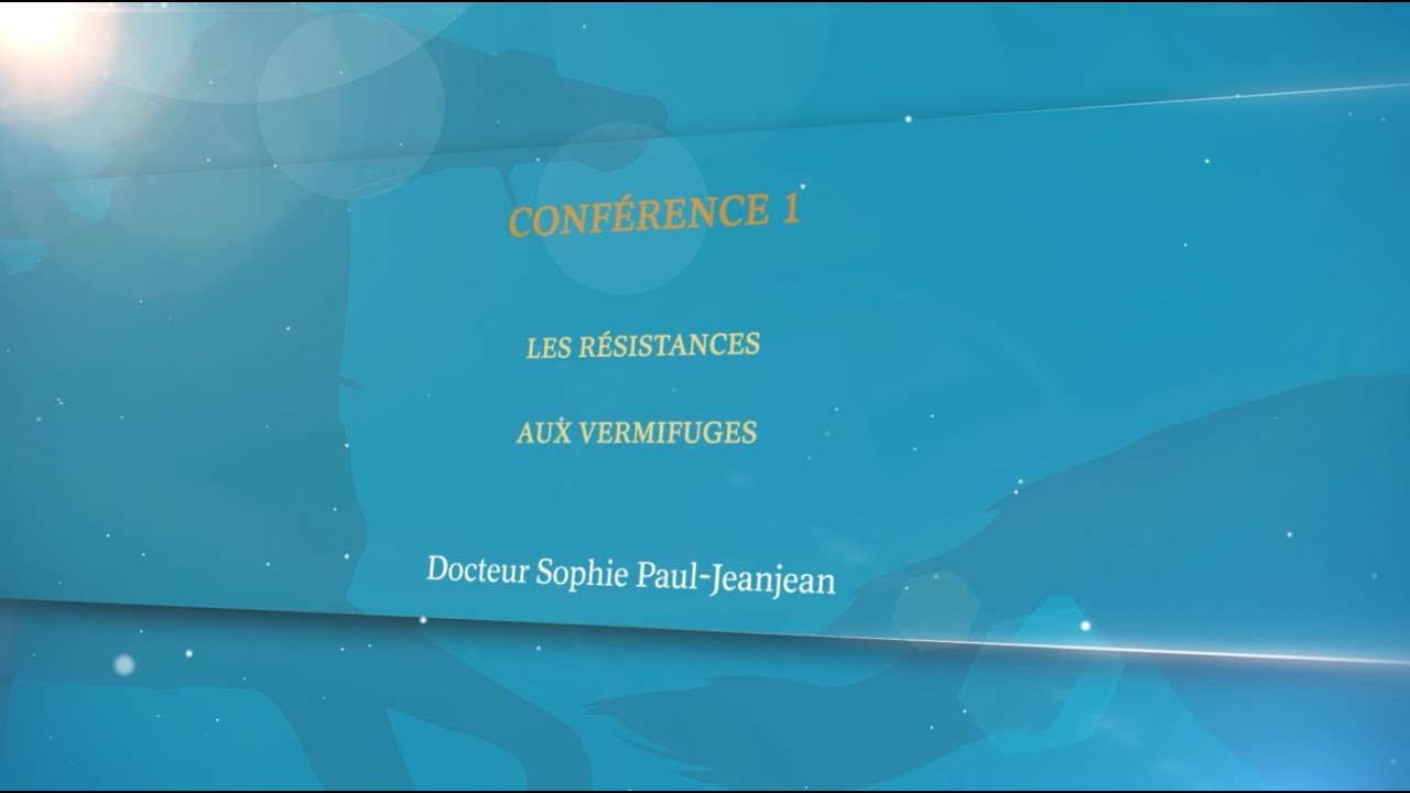 Les résistances aux vermifuges – Deauville 2023