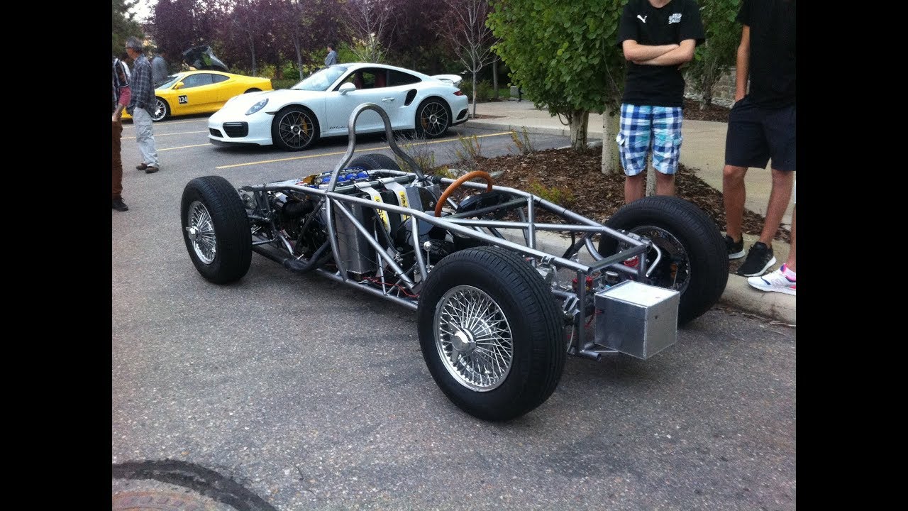 LOUD 1961 Ferrari 156 F1 Replica Chassis - QP Euro Cars & Coffee (September 3rd, 2019)