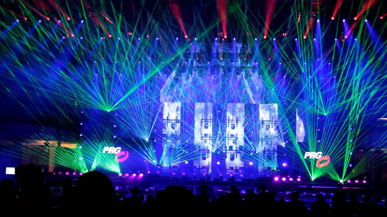 PRG Light Show. Music Messe Frankfurt 2014