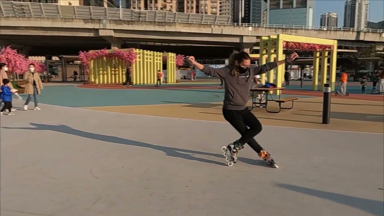 001 Cross Acid Toe slide (Q slide) - 入剎方法 - 動作示範