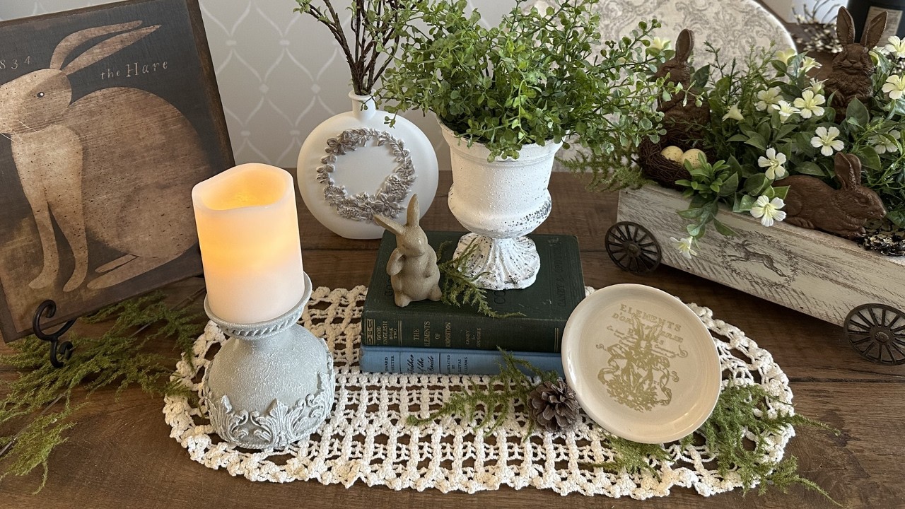 Easy Spring Themed Decor