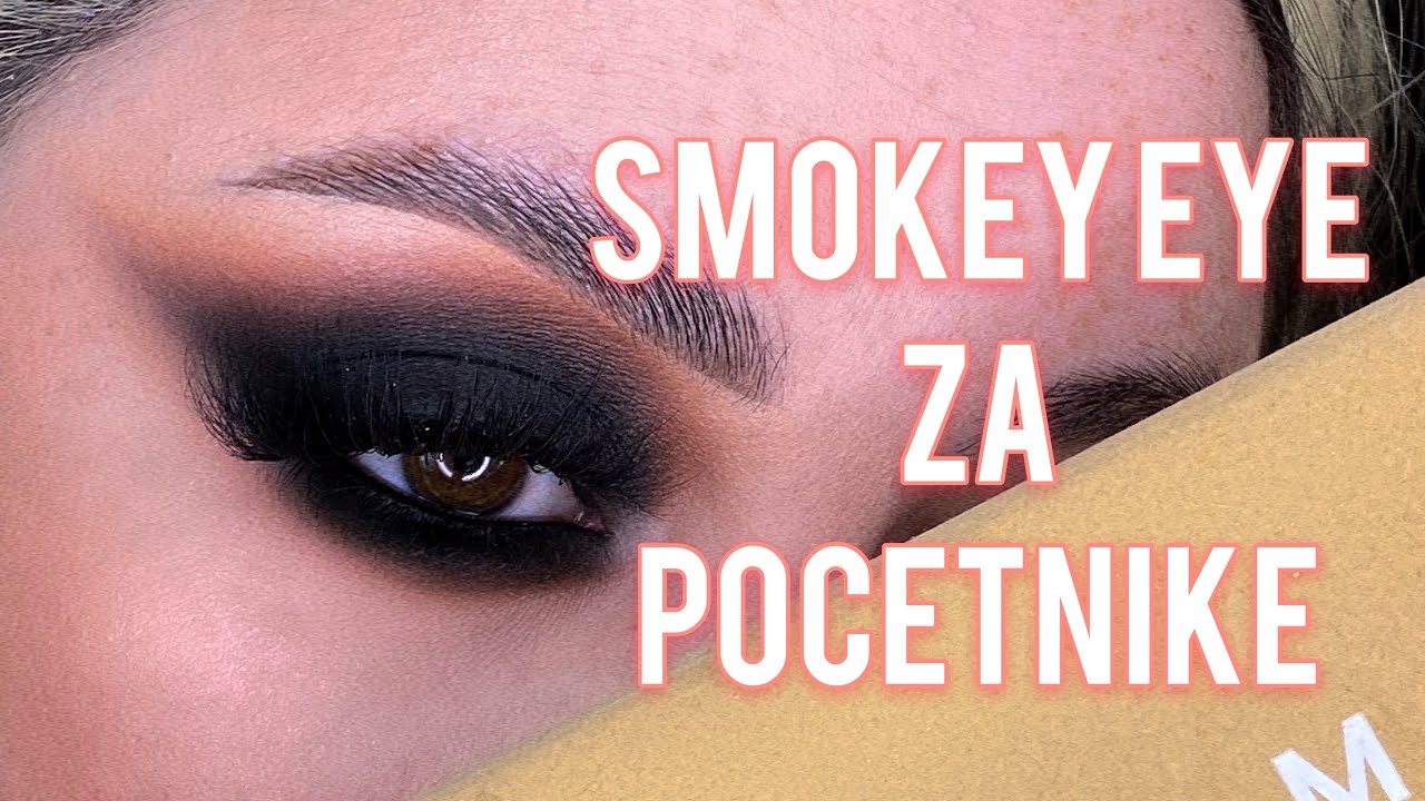SMOKEY EYE - DETALJNO I LAKO ✨⚡️