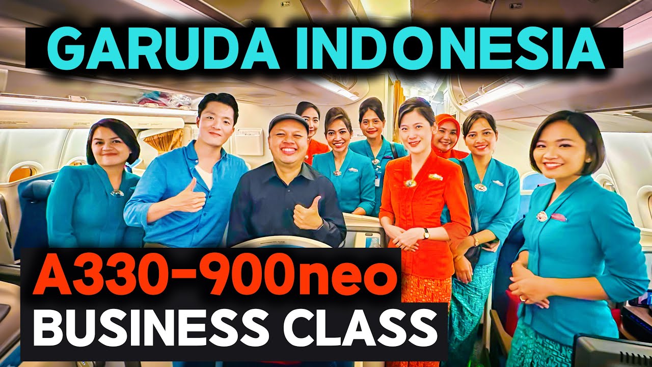 IMPRESSIVE Garuda Indonesia A330-900neo Business Class ✈️  (ft.  @ikhwanhidayat)
