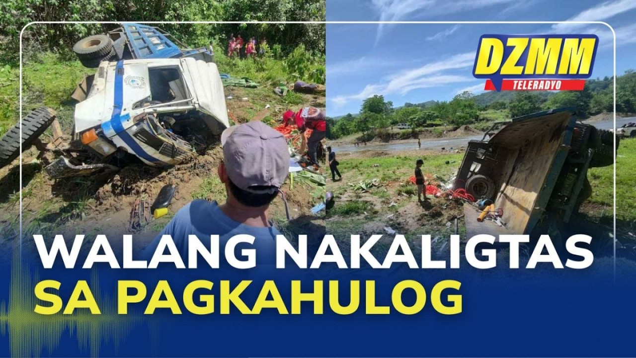 Human error leaves no survivor on dump truck that fell off Bayawan cliff: police | 04 February 2026