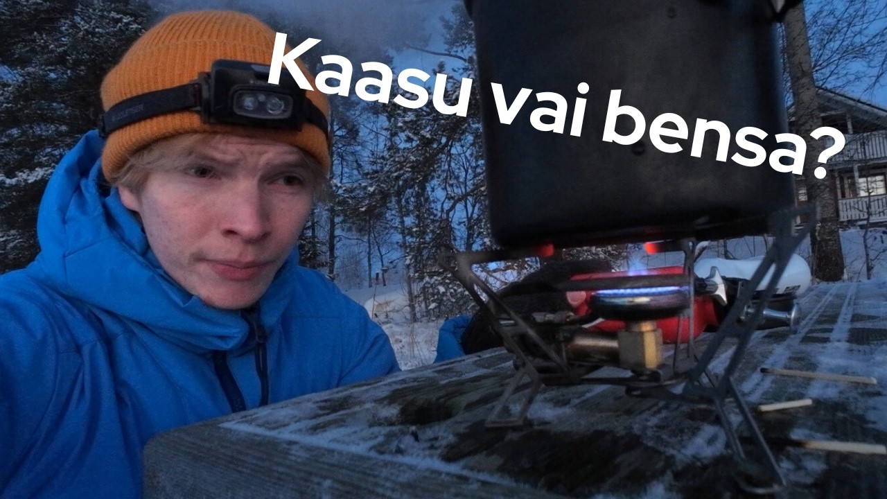 Kaasukeittimestä bensakeitin // Testissä Primus Express Spider II Multifuel Kit