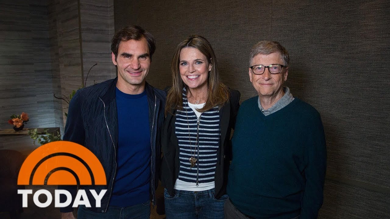 Savannah Guthrie Has Her Game Face On To Play Roger Federer | TODAY