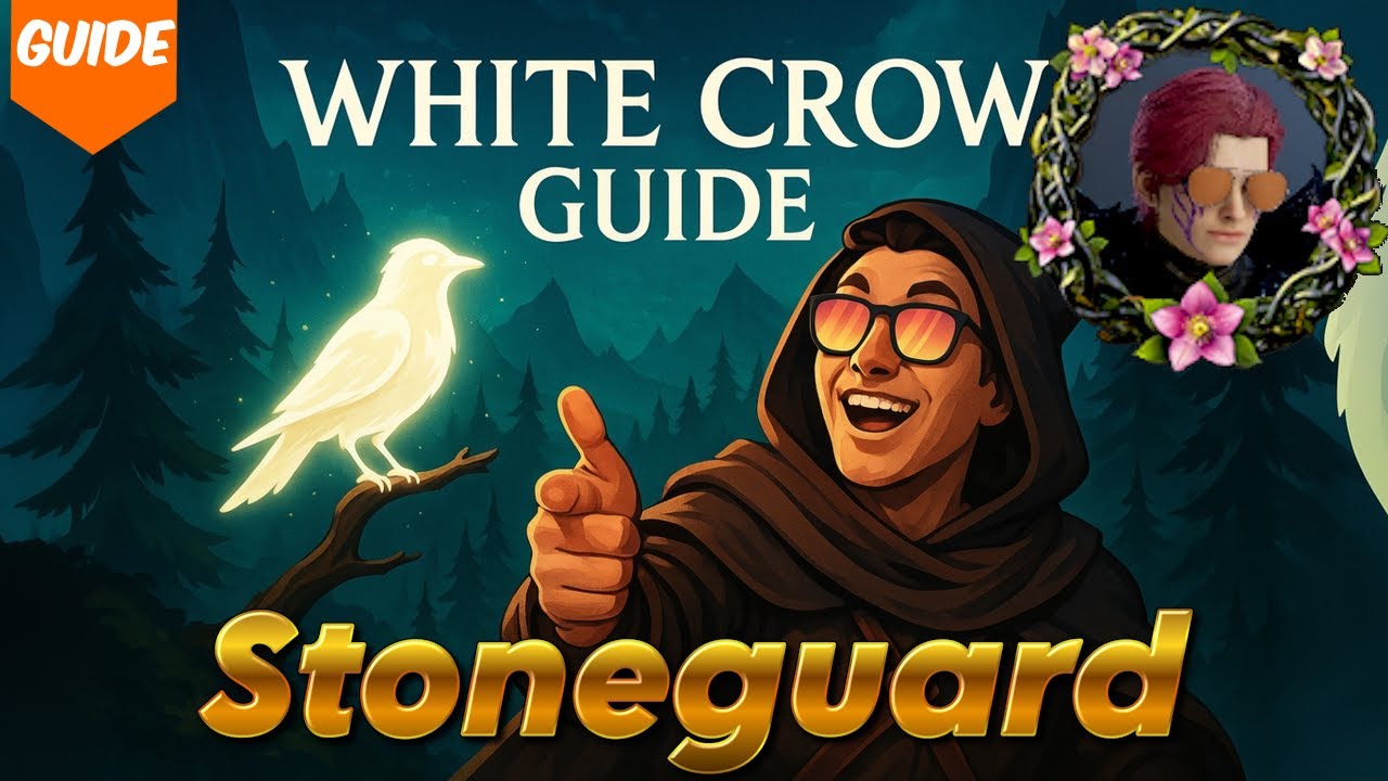 Stoneguard White Crow Locations Guide for Gotcha Achievement! | Throne and Liberty