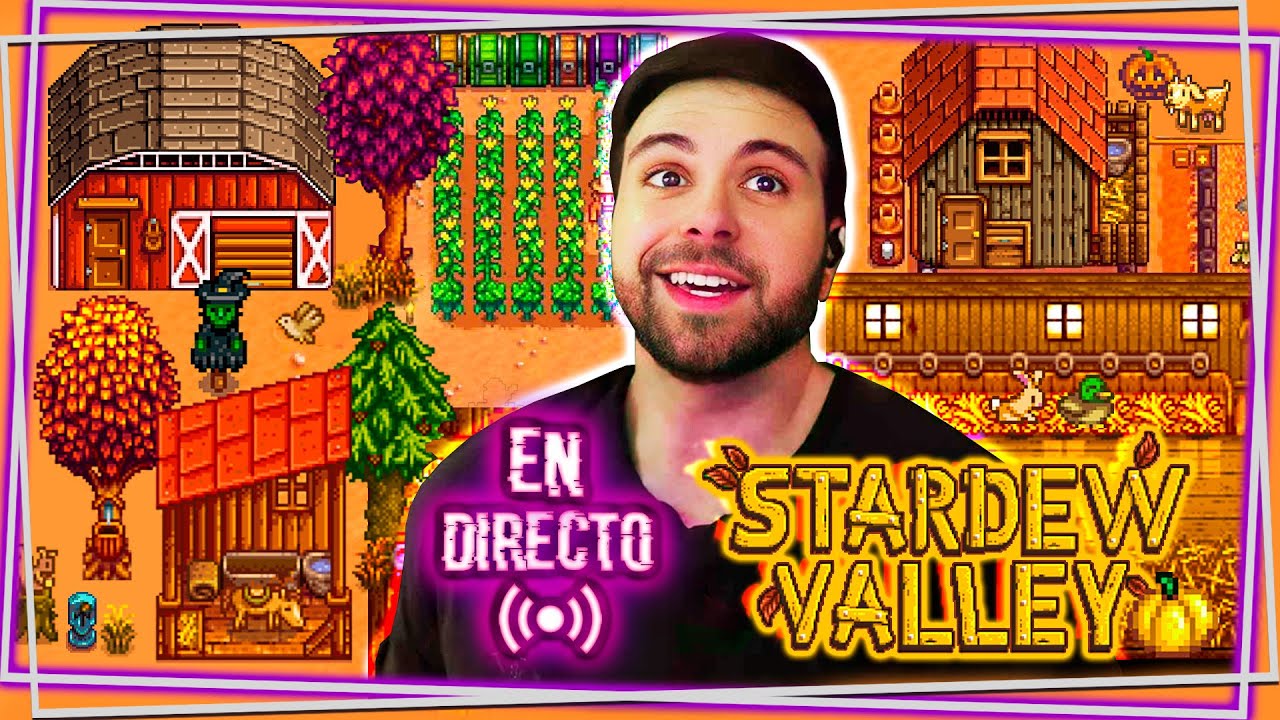 🔴Mi primera vez en STARDEW VALLEY: Evento VISPERA DE ESPIRITUS Y Corral Mejorado👻 #8