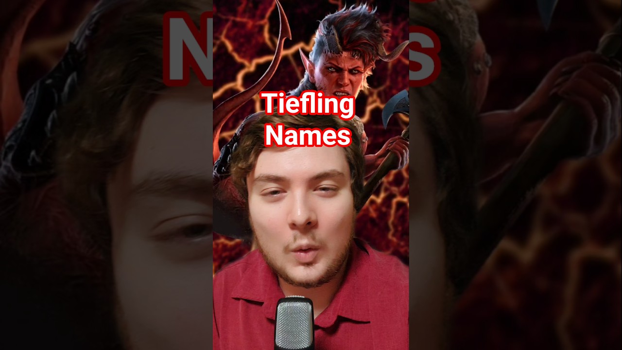 Tiefling Names in Baldur's Gate III