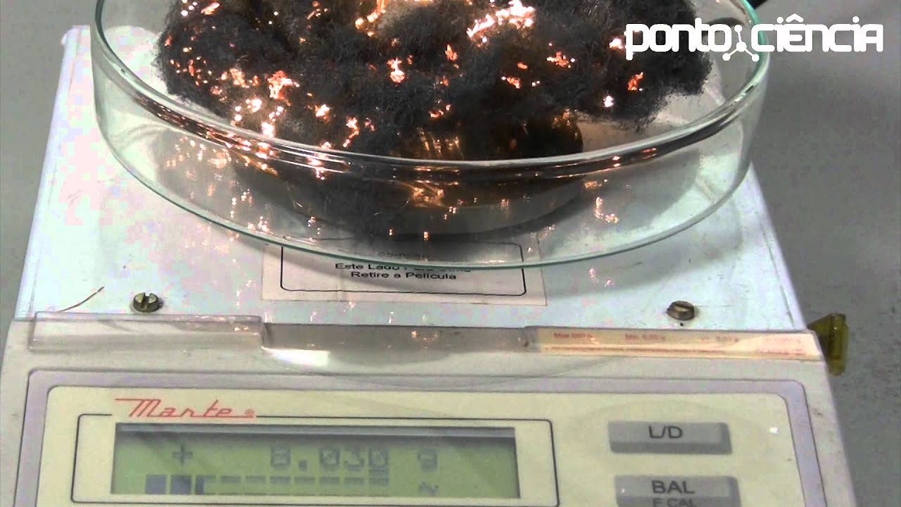 Pontociência - A massa se conserva ?