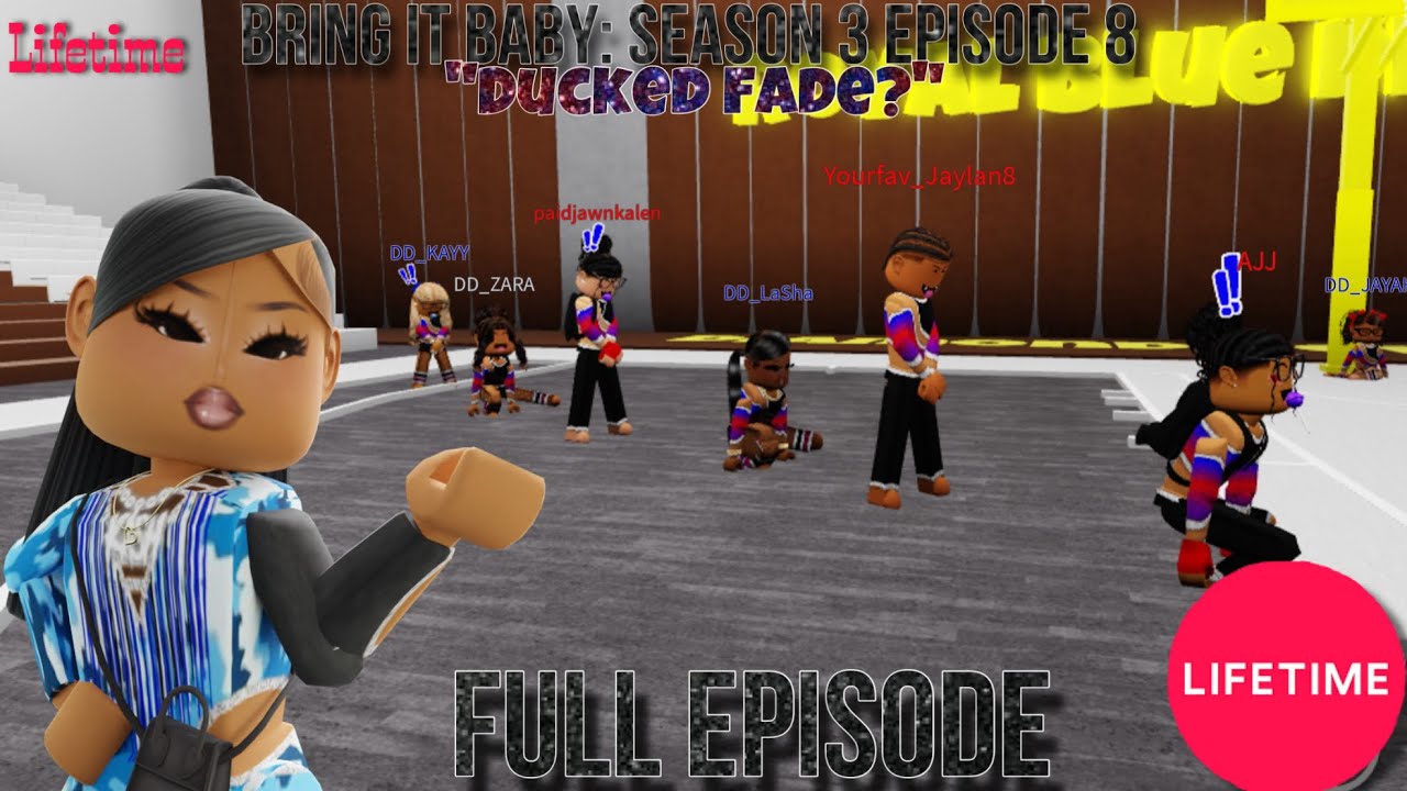 Bring It Baby: Season 3 Episode 8”Ducked Fade?” (Full episode) #robloxmajorette #episode