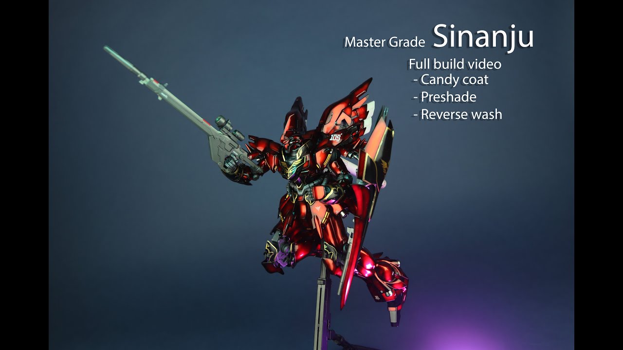 MG Sinanju - Candy coat with preshading.