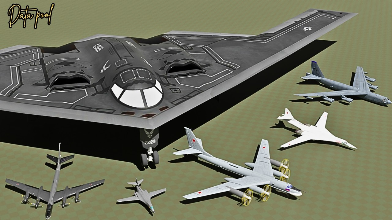 Bomber Aircraft Size Comparison