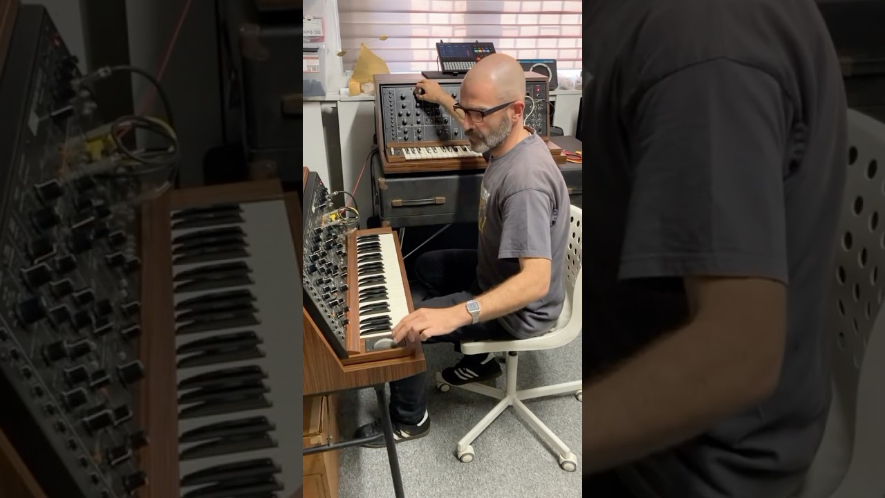 2 x Korg PS-3100 jam w/ Polyend Tracker #korgps3100 #polyendtracker