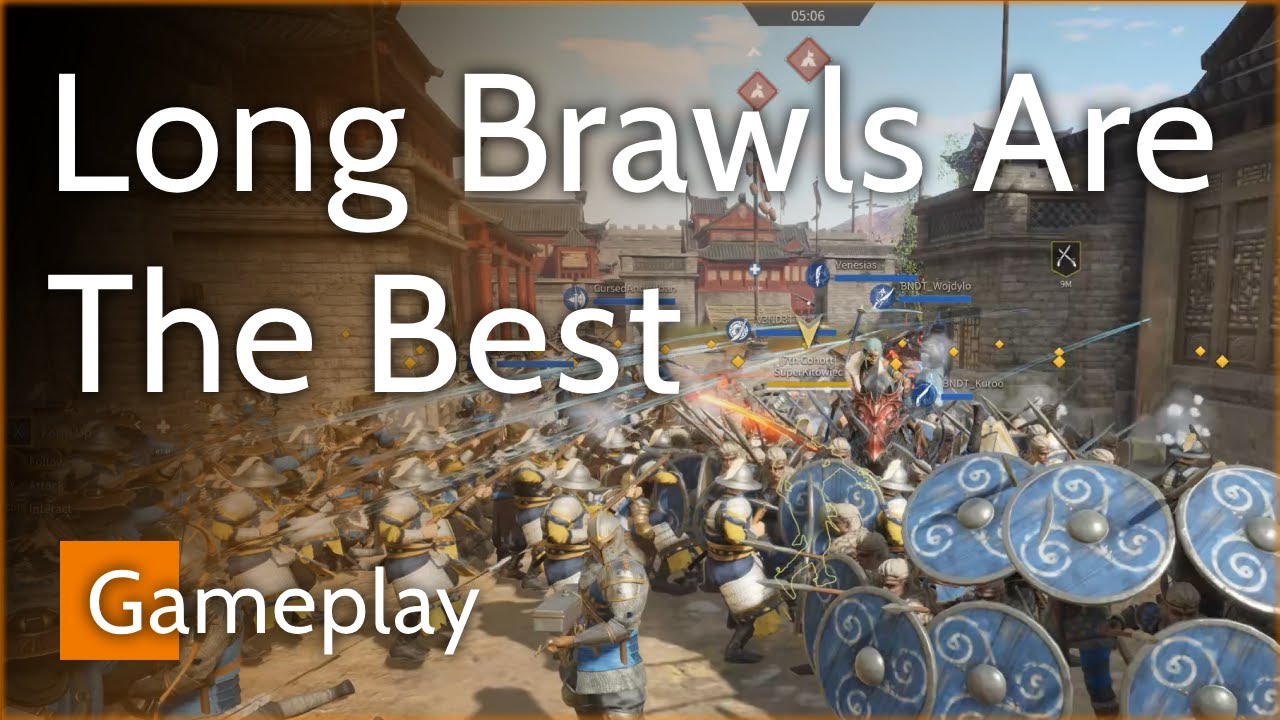 Intense Last Point - Conqueror's Blade Nodachi Gameplay