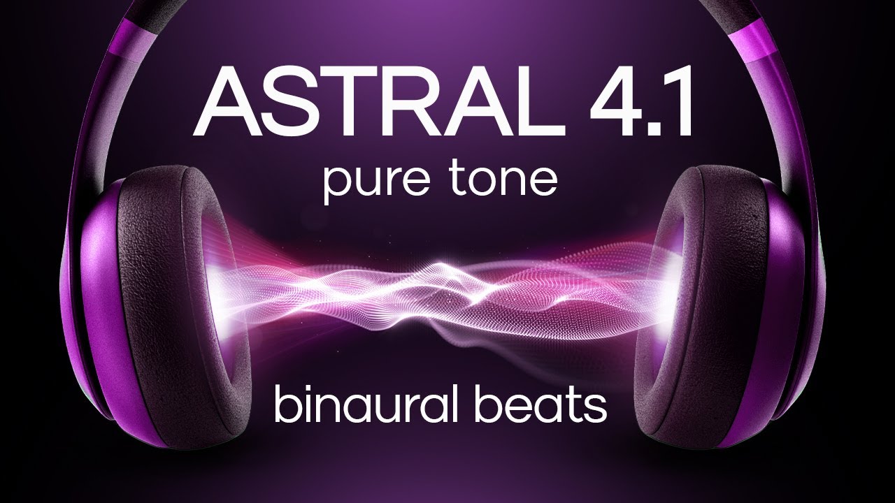 Astral Projection with Binaural Beats - No Music - Deep Theta Waves - Pure Frequencies