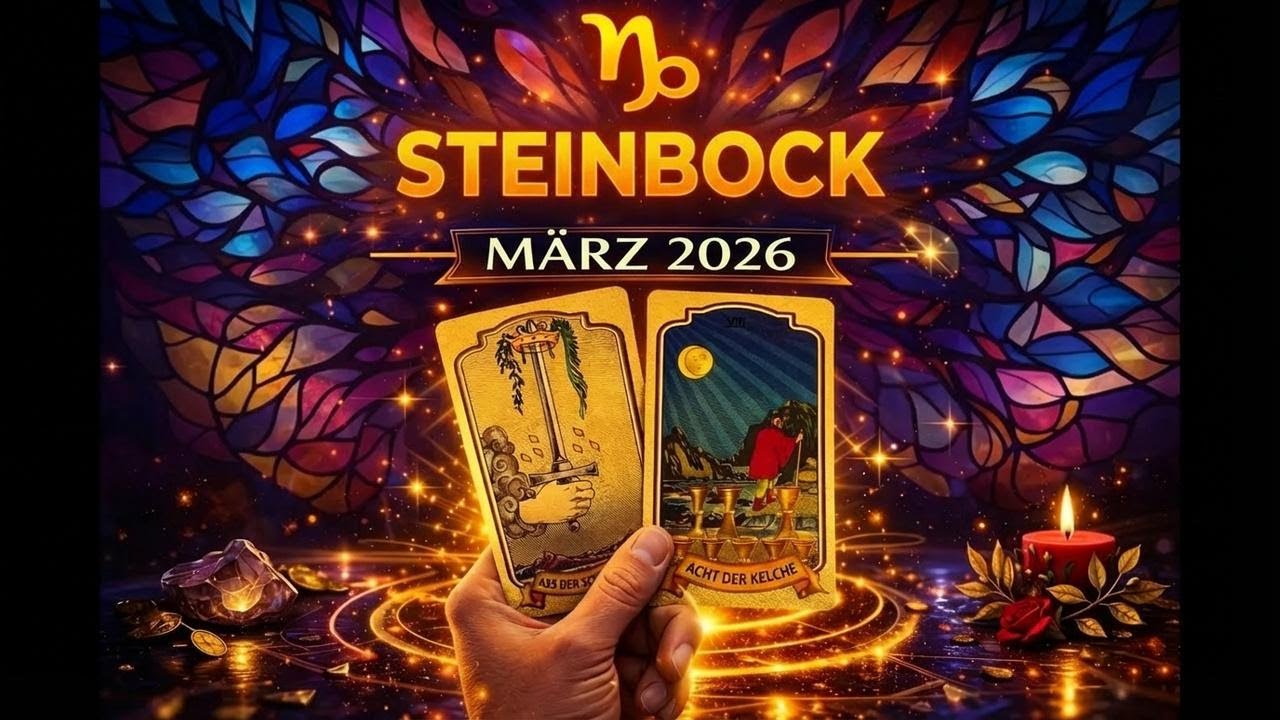 ♑ STEINBOCK | März: Alte Gedanken loslassen – Jetzt beginnt eine neue Phase in der Liebe